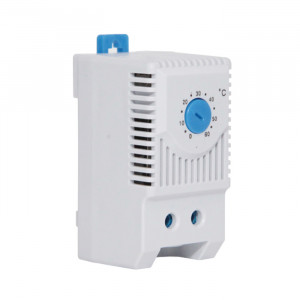 MTP-F06, Термостат для электрических шкафов (щитов), биметаллический датчик, управление вентилятором. 0…+60 гард. Ц., 1NO. Серия - MTP
