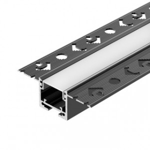 Профиль SL-LINIA20-FANTOM-2500 BLACK 039071, Алюминиевый профиль для светодиодных лент и линеек. Скрытая установка (под строительную отделку). Цвет - чёрный RAL9005 (порошковая окраска). Габаритные размеры (LхWхH): 2500x65x22 мм. Ширина площадки для ленты 12,2 мм. Экраны, заглушки и другие аксессуар