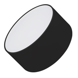 Светильник SP-RONDO-140B-18W Day White 022237, Накладной светильник 18Вт, черный круглый корпус. Цвет ДНЕВНОЙ БЕЛЫЙ 4000K, св.поток 1080-1260лм, CRI(Ra)>80, угол 100°. Размер Ф140x65мм. Питание AC176-240V, 18Вт, драйвер встроенный (400mA 20-42V).