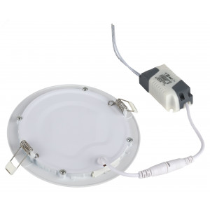 LED 1-9-4K Светильник светодиодный круглый LED 9W 220V 4000K (30/840) Б0017487