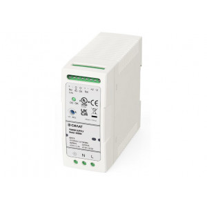 Источник питания UPS 902604, Источник питания UPS, выходы: CH1 27,6VDC, CH2 27,6VDC, 1,4A, 59,3W, диапазон входных напряжений: 90 - 264VAC / 127 - 370VDC; габариты (мм): 100х92х41 мм, защита от: короткое замыкание /перегрузка /повышенное напряжение, защита от низкого заряда батареи /
