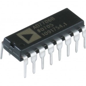 AD7706BNZ, Трехканальный, 16-разрядный сигма-дельта АЦП с дифференциальным входом, питание 3В/5В, потребляемая мощность 1 мВт