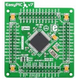 MIKROE-1209, Дочерние и отладочные платы EasyPIC FUSION v7 MCU PIC24EP512GU810