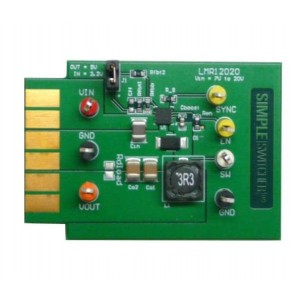 LMR12020XSDEVM/NOPB, Средства разработки интегральных схем (ИС) управления питанием LMR12020 EVAL MOD