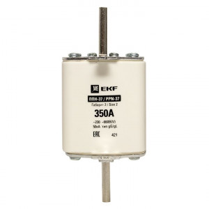 Плавкая вставка ППН-37 400/350А габарит 2 EKF