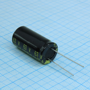 TS14011V332MSB0C0R, Конденсатор электролитический алюминиевый 3300мкФ 35В ±20% (16х30)мм радиальный, шаг 7.5мм 1420мА 2000час 105°C россыпь