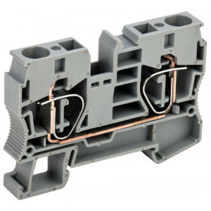 Клемма пружинная КПИ 2в-10 70А серый YZN11-010-K03