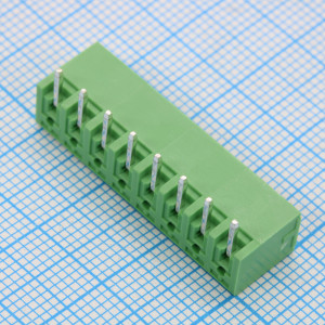 15EGTRC-3.81-08P-14-00, Разъемный клеммный блок на плату, 8 контактов. Серия 15EGTRC-3.81