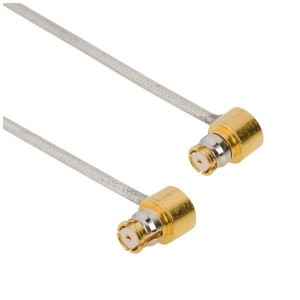 095-725-121-024, Соединения РЧ-кабелей SMP RA Plg to SMP RA Plg 0.047 CfCbl 24in