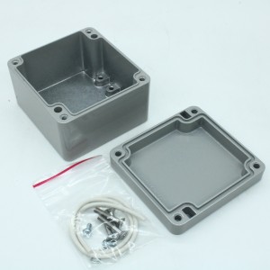 G110G, Герметичный алюминиевый корпус IP65, светло-серый