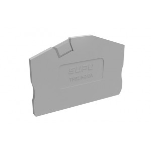 Боковая крышка TPS2.5-2-GY-EA, Крышка боковая, для клемм TPS2.5-2…, цвет: серый