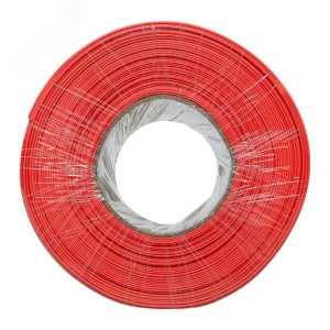 Термоусаживаемая трубка ТУТ нг 100/50 красная рулон PROxima tut-100-r