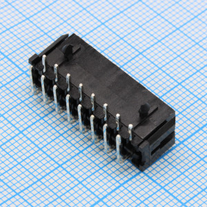 DS1073-04-2X8MRB6, Разъем штыревой двухрядный угловой на плату