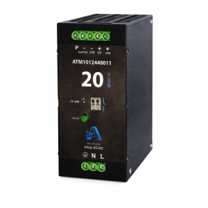 Источник питания AТМ-ИП/1AC/24DC/480Вт/20А-60, Источники питания однофазный, 24VDC / 20А, 480W, диапазон входн. напр.: 85 - 280VAC / 85 - 380VDC; рабочая температура: от -60 до +85 град. цел., монтаж: на DIN рейку