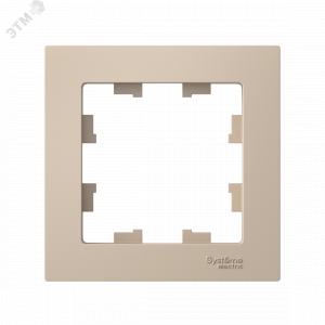 Рамка 1-пост. AtlasDesign песочн. SE ATN001201