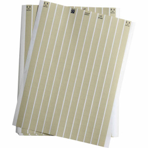 brd29764, LAT-25-652-10 этикетки, полиимид В-652, цвет-янтарный, размер 12.70х11.10мм, 35 листов, 10010 шт/упак.