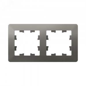 ATLASDESIGN AIR 2-постовая РАМКА, СТАЛЬ/дымчатый черный ATN220902