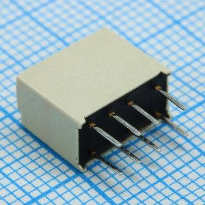 FTR-B4CB4.5Z, Реле сигнальное 2А две группы на переключение катушка 4.5В (10.6x5.7x9)мм монтаж в отверстие