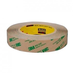 1/2-5-468MP, Липкие ленты Adhesive Transfer Tape, 1/2in x 60yd, 5mil, Clear