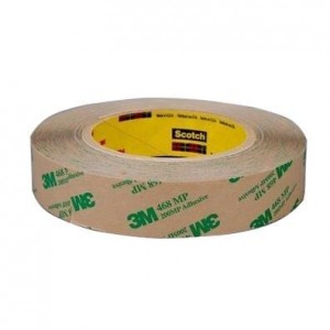 1/2-5-468MP, Липкие ленты Adhesive Transfer Tape, 1/2in x 60yd, 5mil, Clear