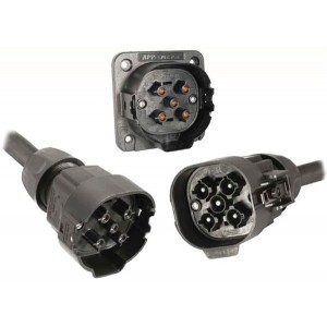 SC08-GH, Сверхмощные разъемы питания POWER DRAWER CONT #8 AWG HOT PLUG SOCKET