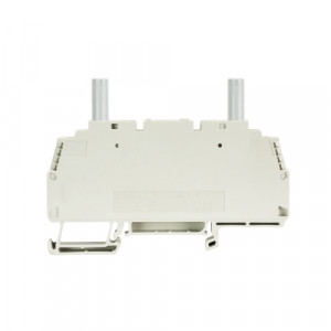 Измерительная клемма WK 6 TK P3/35, Измерительная клемма, тип фиксации провода: винтовой, номинальное сечение: 6 мм кв., 32A, 400V, ширина: 8 мм, цвет: серый, тип монтажа: DIN35