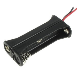 12BH422A-GR, Контакты, защелки, держатели и пружины для цилиндрических батарей "2 AAA W/6"" WIRE LDS"