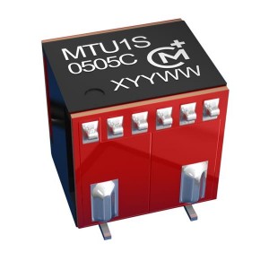 MTU1D1209MC-R, Преобразователи постоянного тока в постоянный с изоляцией 1W 12Vin 9Vout 111mA Dual SMT