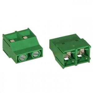 DG950-9.5-02P-14-00A(H), Винтовой клеммный блок c рельефной обоймой, 2 контакта. Серия DG950-9.5