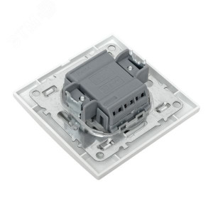 Выключатель 3-кл. СП Минск 10А IP20 бел. Basic ERV10-024-10