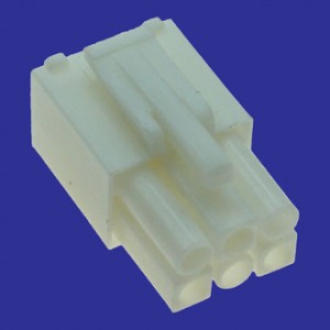 MFC 2X3F PITCH 4.5 MM+ TERMINALS, Разъём питания низковольтный розетка 2X3 4.5 мм с зажимом