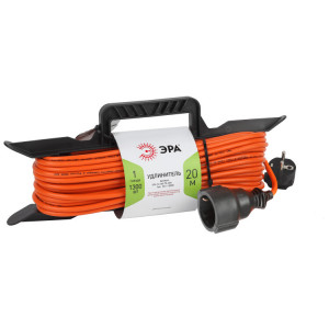 Удлинитель силовой UFx-1e-3x0.75-20m на рамке c заземлением 1 розетка 20м ПВС 3x0.75мм2 Б0046826