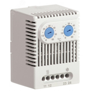 Термостат двухканальный от 0 до +60°C NO+NO YCE-DTNO-NO-60