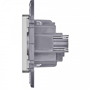 Розетка 1-м СП Inspiria 16А IP20 250В 2P механизм алюм. Leg 673712