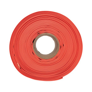 Термоусаживаемая трубка ТУТ нг 100/50 красная рулон PROxima tut-100-r