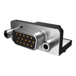 ICD26S13E4GX00LF, Соединители с высокой плотностью контактов D-Sub 26P HD RA FEMALE SOLDER