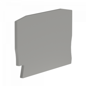 Крышка для клеммы 2 точки подключения на 2,5 кв.мм ZEFC201GR