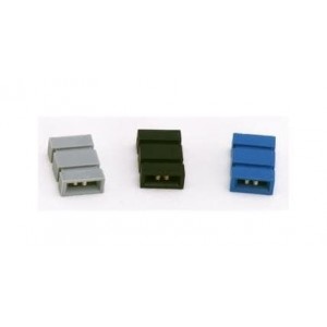 929957-08, Проводные клеммы и зажимы .100 MIDGIE SHUNT GR GRAY