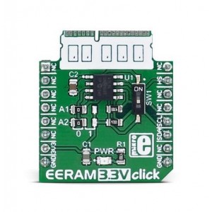 MIKROE-2728, Средства разработки интегральных схем (ИС) памяти EERAM 3.3V click