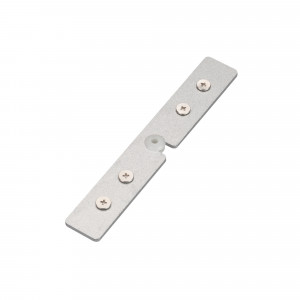 Соединитель профиля SL-LINE-2522 033084, Прямой коннектор для соединения 2-х отрезков профилей SL-LINE-2522-2500, SL-LINE-3523-F-2500. Устанавливается в паз. В комплекте: соединитель-1шт, винты-4шт. Цена за комплект.  Для соединения двух отрезков профиля необходим один комплект.