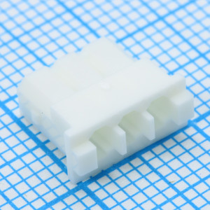 I-DS1069-03-SCW003, Корпус разъема, розетка на кабель, шаг 2,5мм, однорядный на 3 контакта, требуются контакты T-DS1069-03-SC600