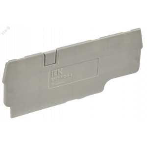 Заглушка для CP-MC 3 вывода 4мм2 серая YCT22-00-3-K03-004-ZGL