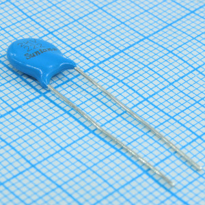 TS16003D222MSBUB0R, Керамический конденсатор радиальный 2200пФ 2000В ±20% Y5U E(8 X 5мм) шаг выводов 5мм 85°C