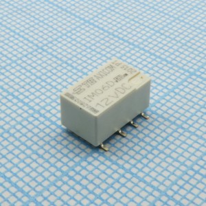1-1462039-8, Сигнальное реле 12В 5А; Конфиг: 2C для поверхностного монтажа