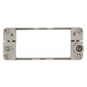 09140160313, Сверхмощные разъемы питания FRAME FOR 4 MODULES FOR 16P HOUSING a-d