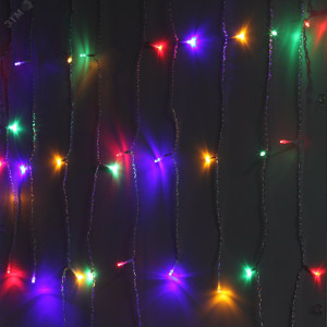 ENOB-2M Гирлянда LED Бахрома 2м*1м мультиколор, 24V, IP44 (80/960) Б0041906