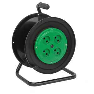 Катушка пластиковая RP-4 для подключения провода 4 розетки без заземления Б0055421