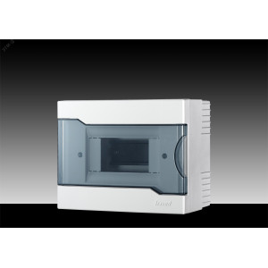 Щит распределительный навесной ЩРН-П-6 пластиковый с прозрачной крышкой 730-2000-006 NEW