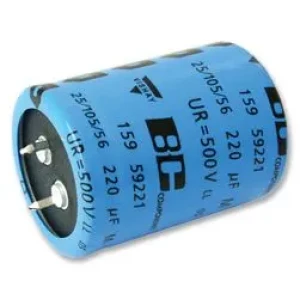 MAL215959471E3, Конденсатор алюминиевый электролитический 470мкФ 500В  ±20% (35 х 55мм) радиальные выводы 10мм  3000час 105°С