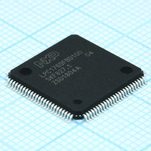 LPC1769FBD100,551, Микроконтроллер NXP 32-бит LPC1700 ядро ARM Cortex M3 RISC 512кБ Флэш-память 3.3В